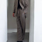 Giorgio Armani 1990s Pleated Wool Suit - Size L Jacket / 32" Waist