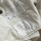 Helmut Lang 1998 Cream Painter Denim Jeans - Size 28