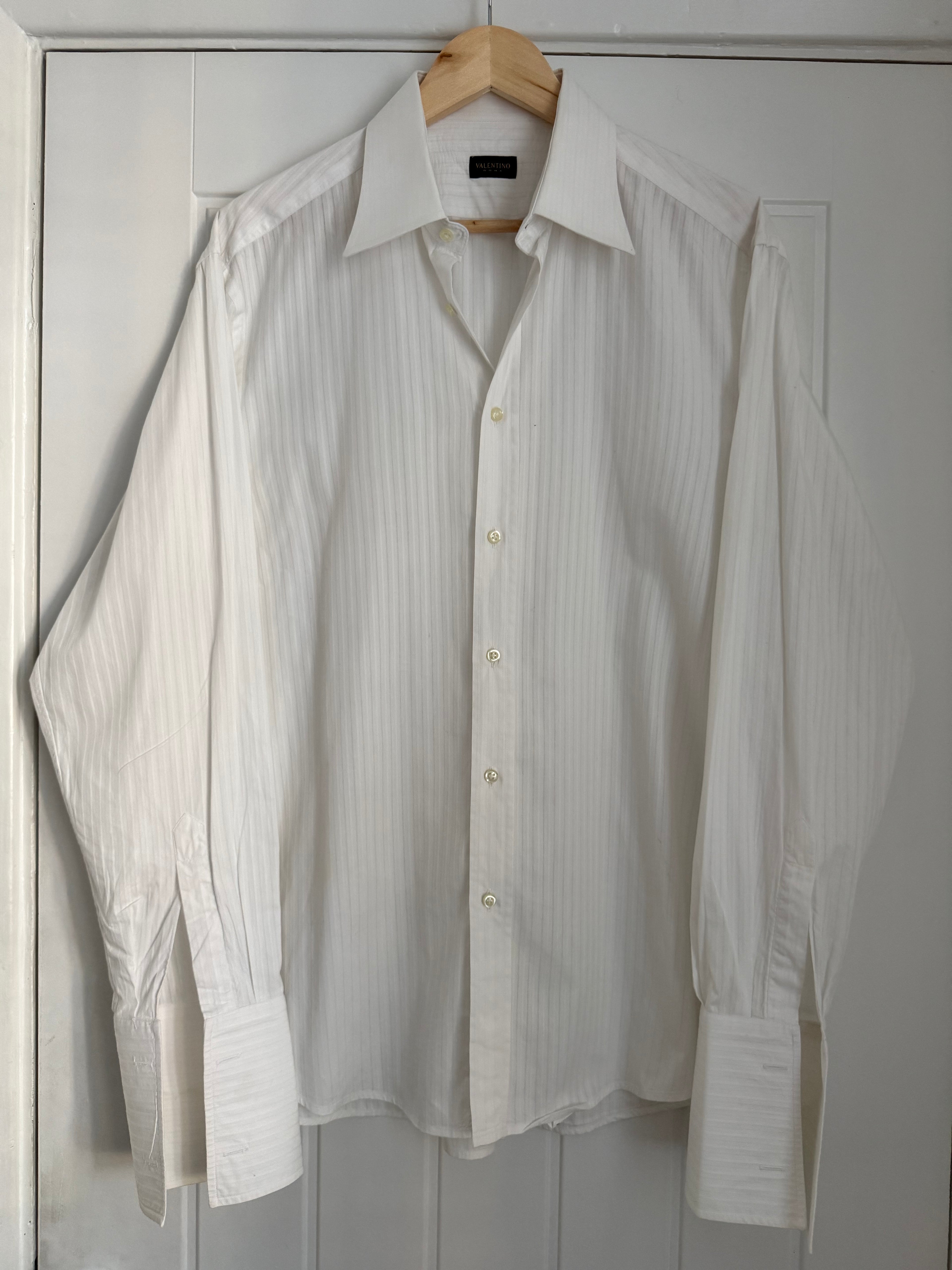 Valentino 1990s Double-Cuff Shirt - Size L