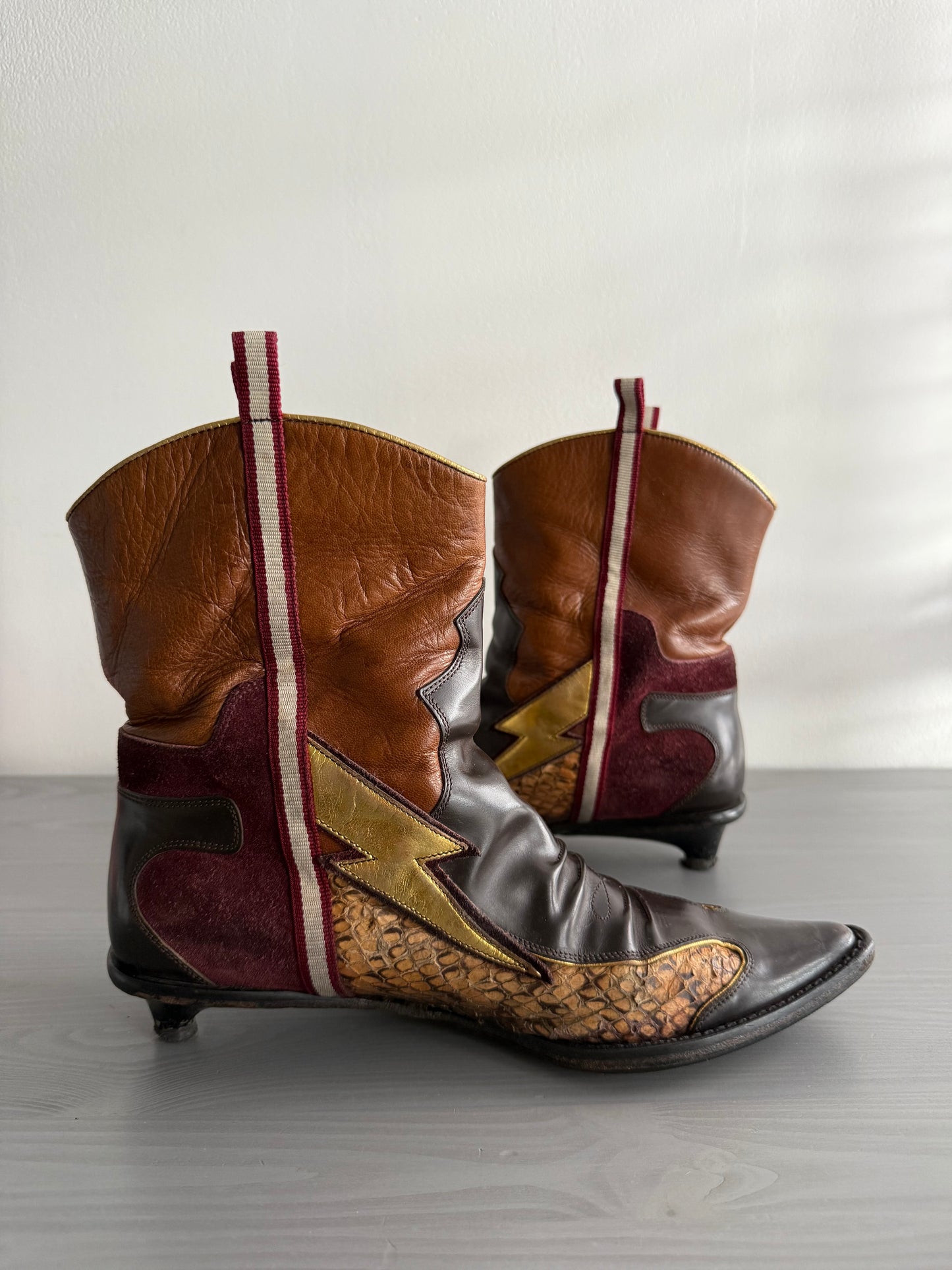 Miu Miu 2001 Vintage Cowboy Boots - Size EU36.5