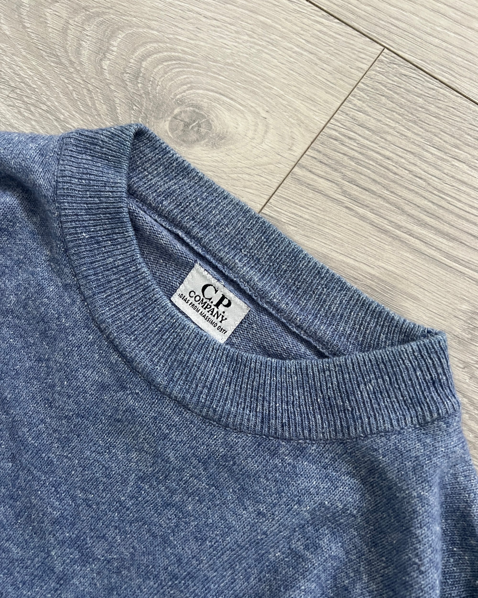 C.P. Company 1980s 'Ideas from Massimo Osti' Knit Sweater - Size L