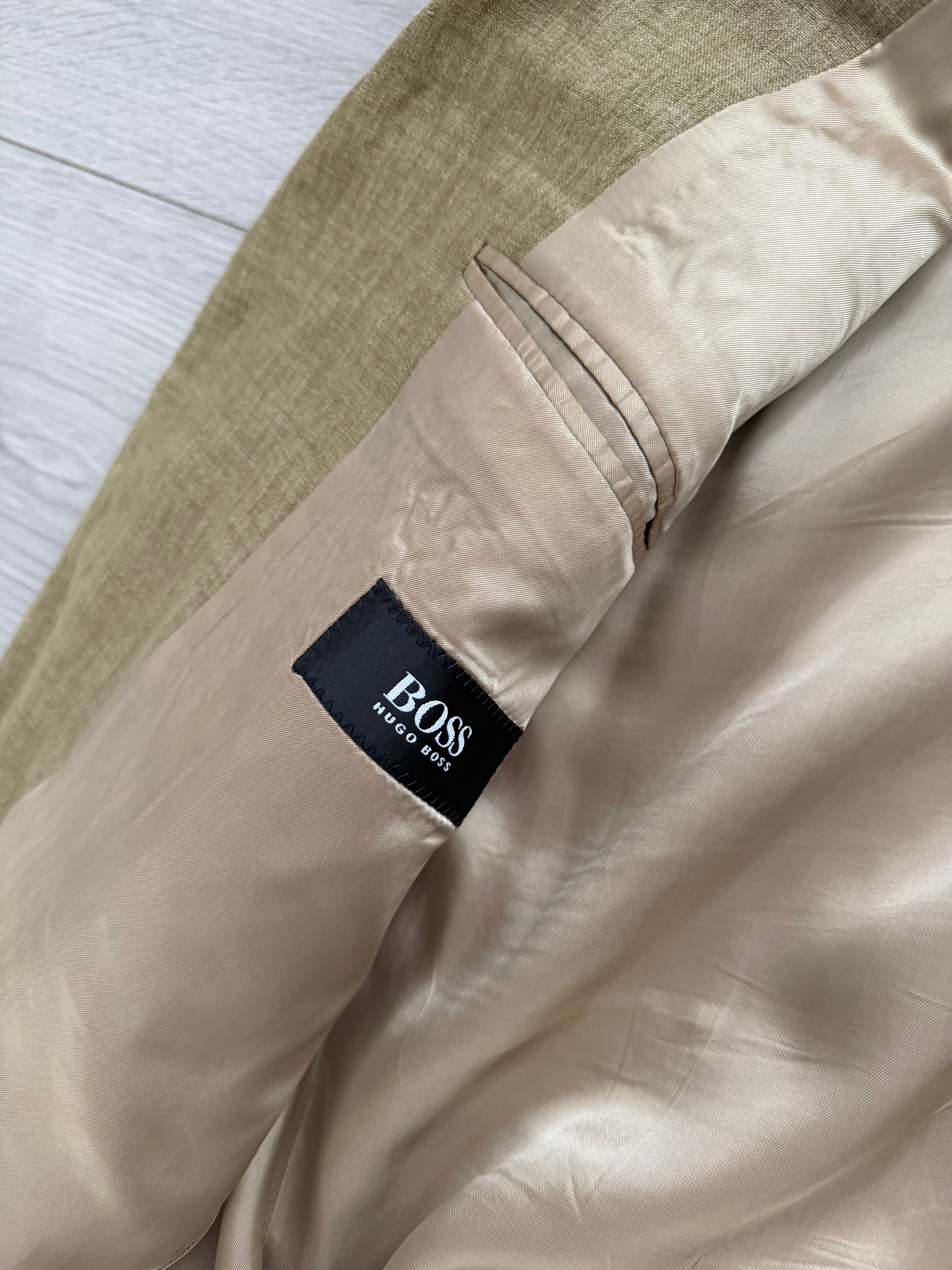 Hugo Boss 1990s Linen 3B Jacket - Size M