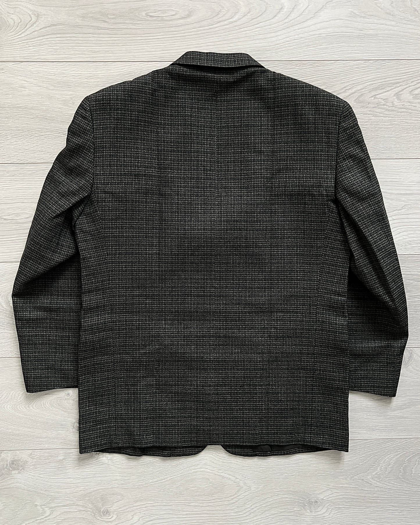 Comme Des Garcons Homme AW1997 Wool Tweed Pleated Suit - Size M Jacket / 30" Waist