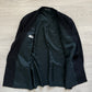 Giorgi Armani 1980s Pleated Double-Breasted Textured Suit - Size L Jacket / 34" Waist