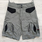 Oakley 2000s Technical Curve Panelled Vent Zip Shorts - Size 30