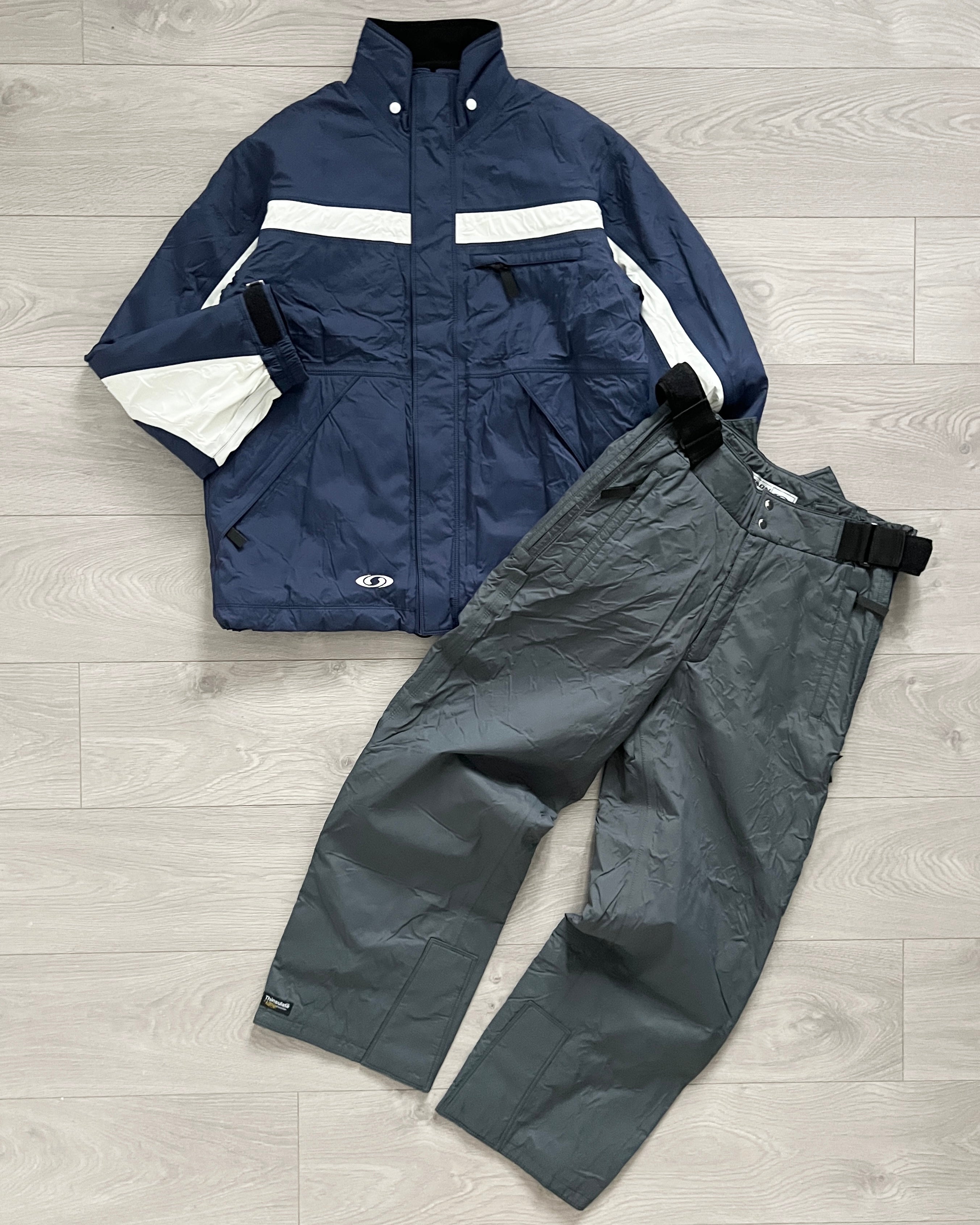Salomon 1990s 2-in-1 Ski Jacket & Trousers Set - Size M