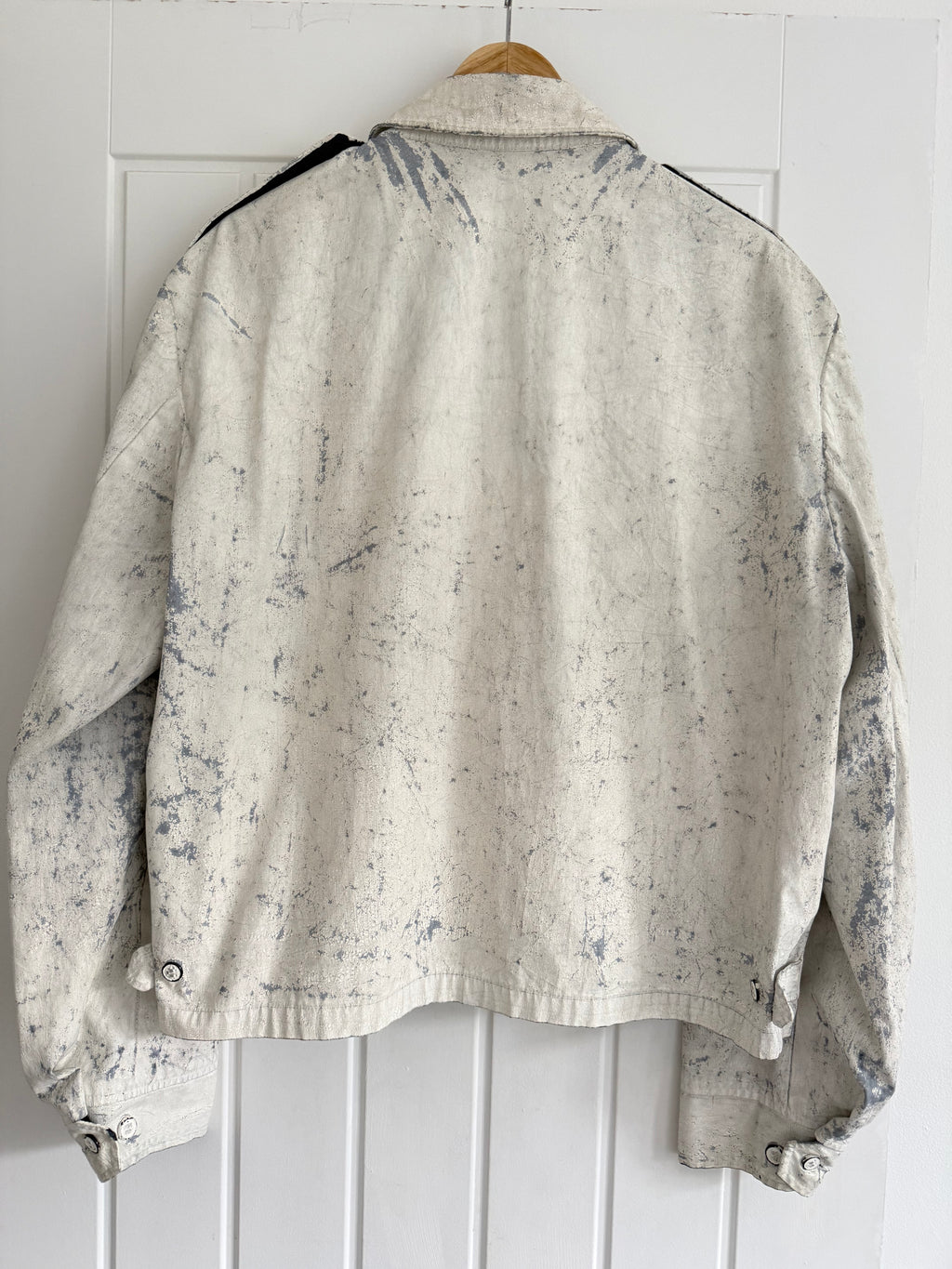 Maison Martin Margiela SS2004 Artisanal Line (0)(10) Painted Military Jacket - Size L