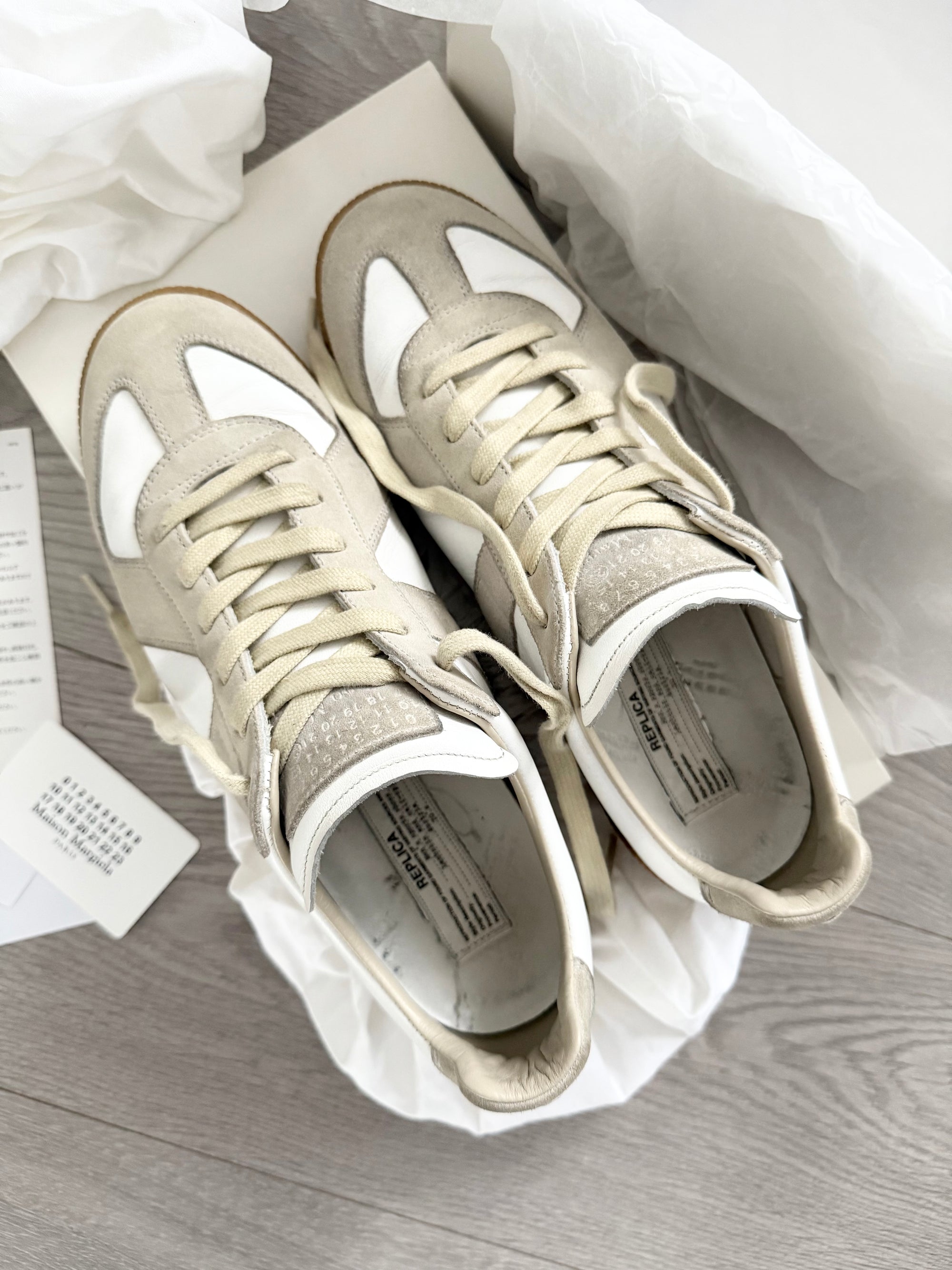 Maison Martin Margiela Authentic 'Replica' Germany Army Trainer GATs - Size UK9/US10/EU43