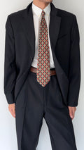 Armani 1990s Pleated Wool Suit  - Size L Jacket / 34" Waist