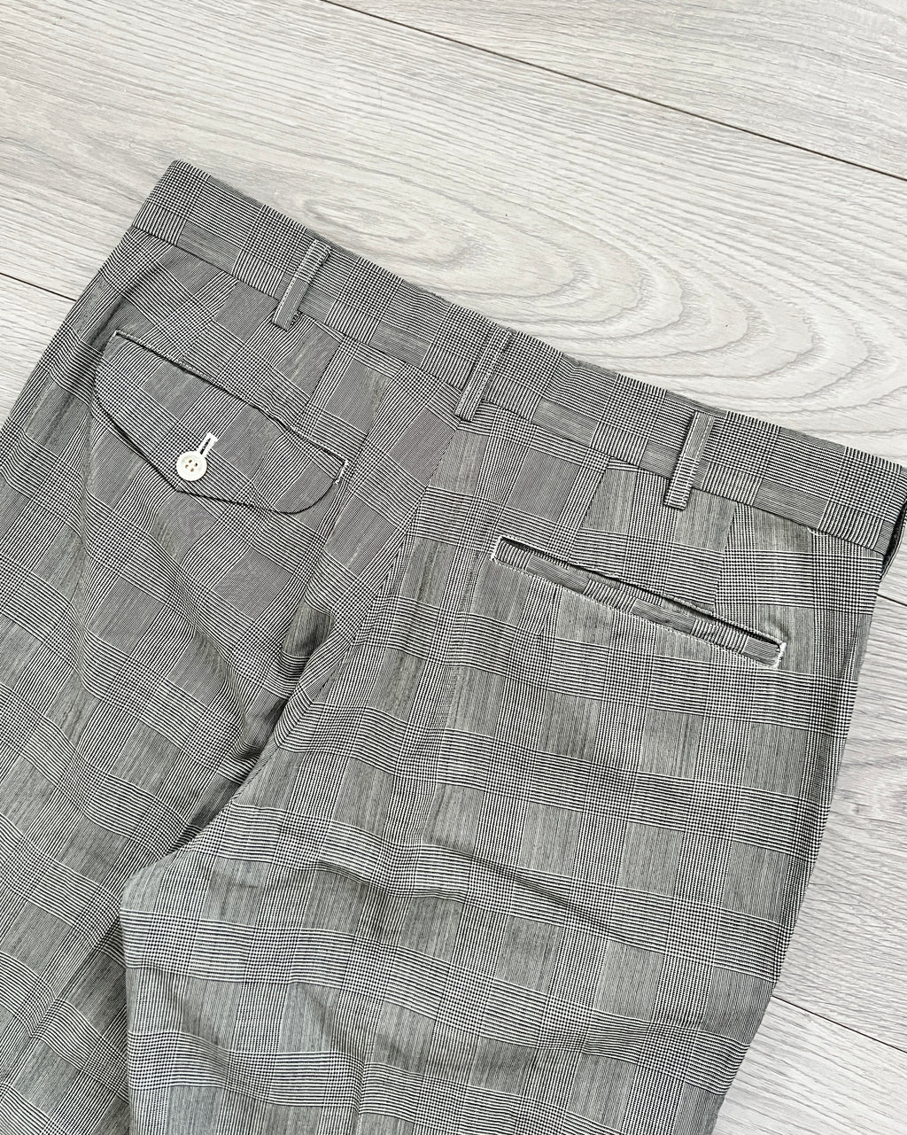 Comme Des Garcons Homme Plus SS2013 'Prince Of Wales' Check Trousers - Size 30