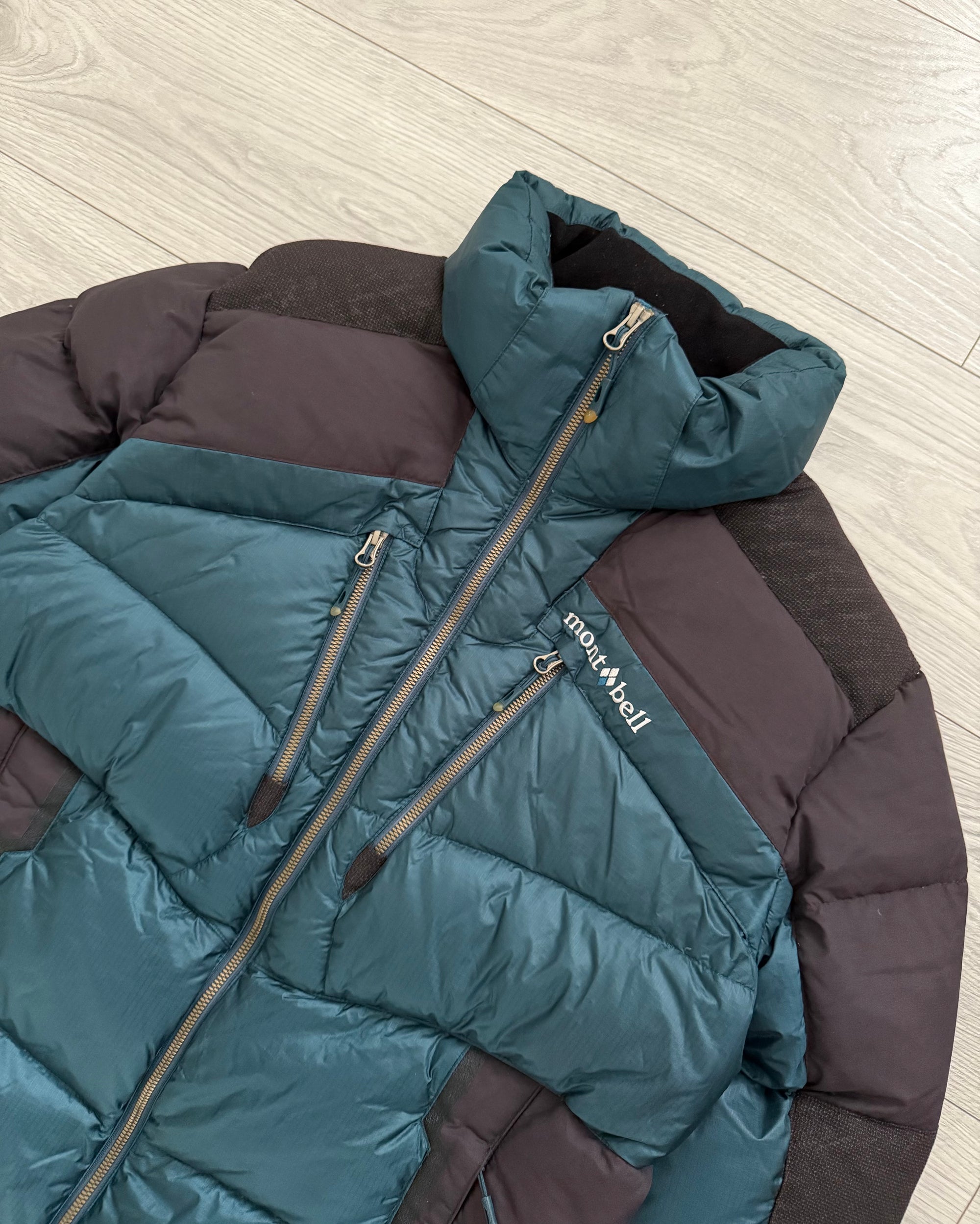 Montbell 00s ex800 Down Fil Gore-Windstopper Puffer Jacket - Size M