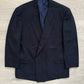 Yves Saint Laurent 1990s Double-Breasted Pleated Wool Suit - Size L Jacket / 34" Waist