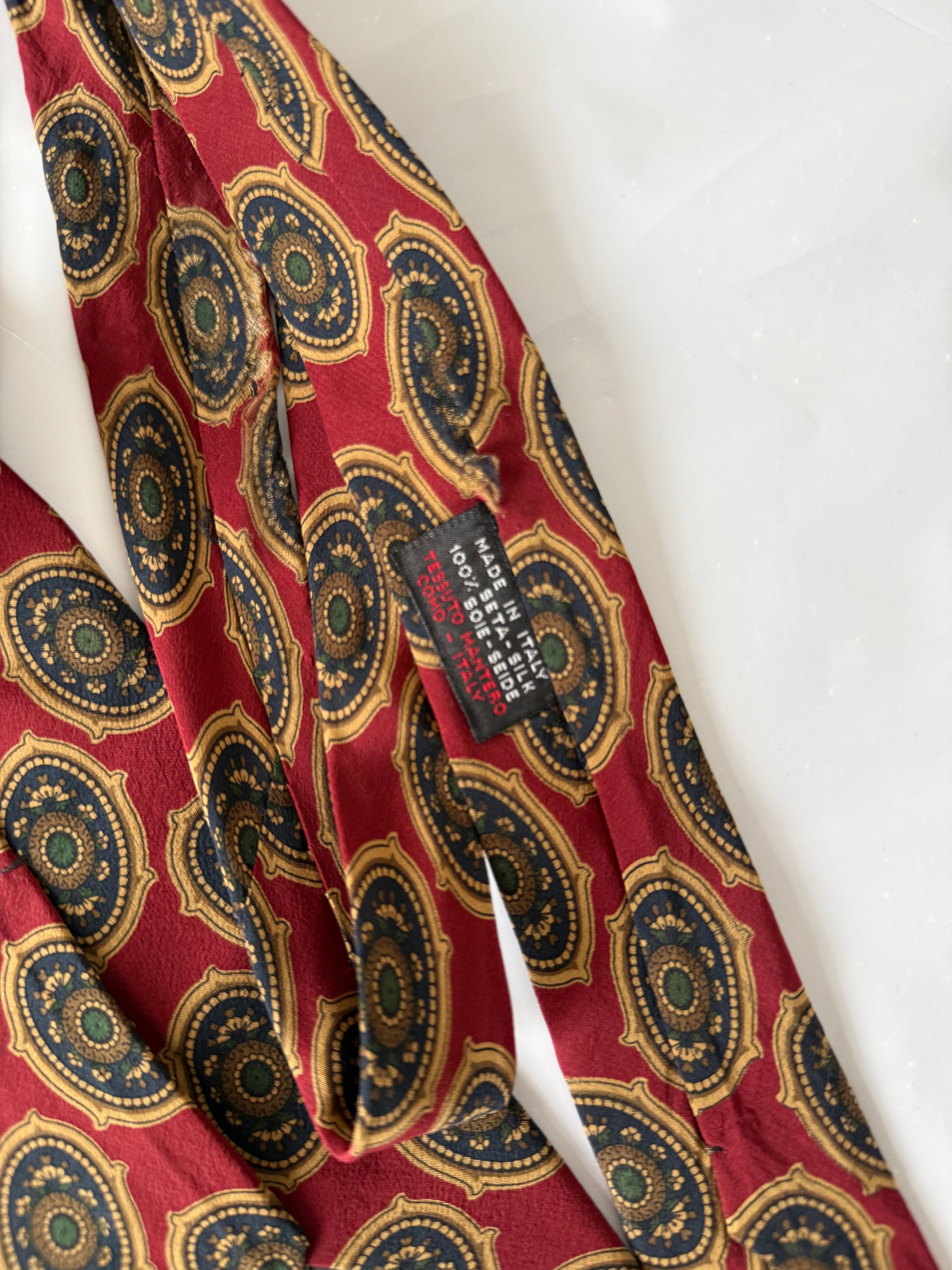 Gianfranco Ferre 1990s Silk Tie