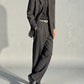 Emporio Armani 2001 3B Black Wool Suit - L Jacket / 34" Waist