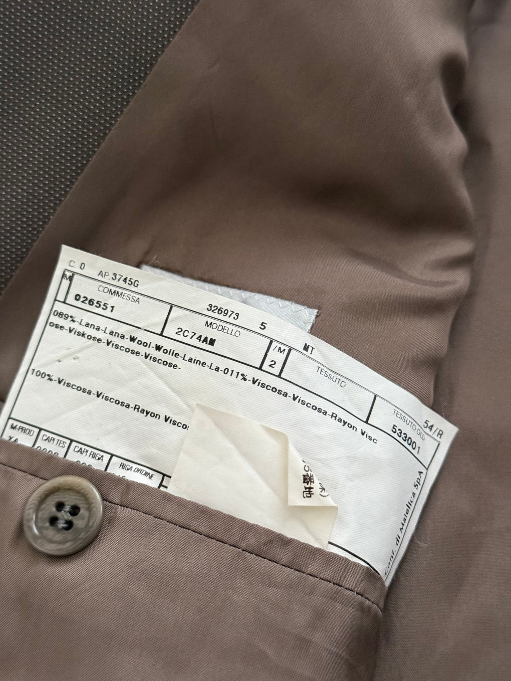 Armani 1990s Double Breasted Draped Pleated Wool Suit - Size XXL Jacket / 38" Waist