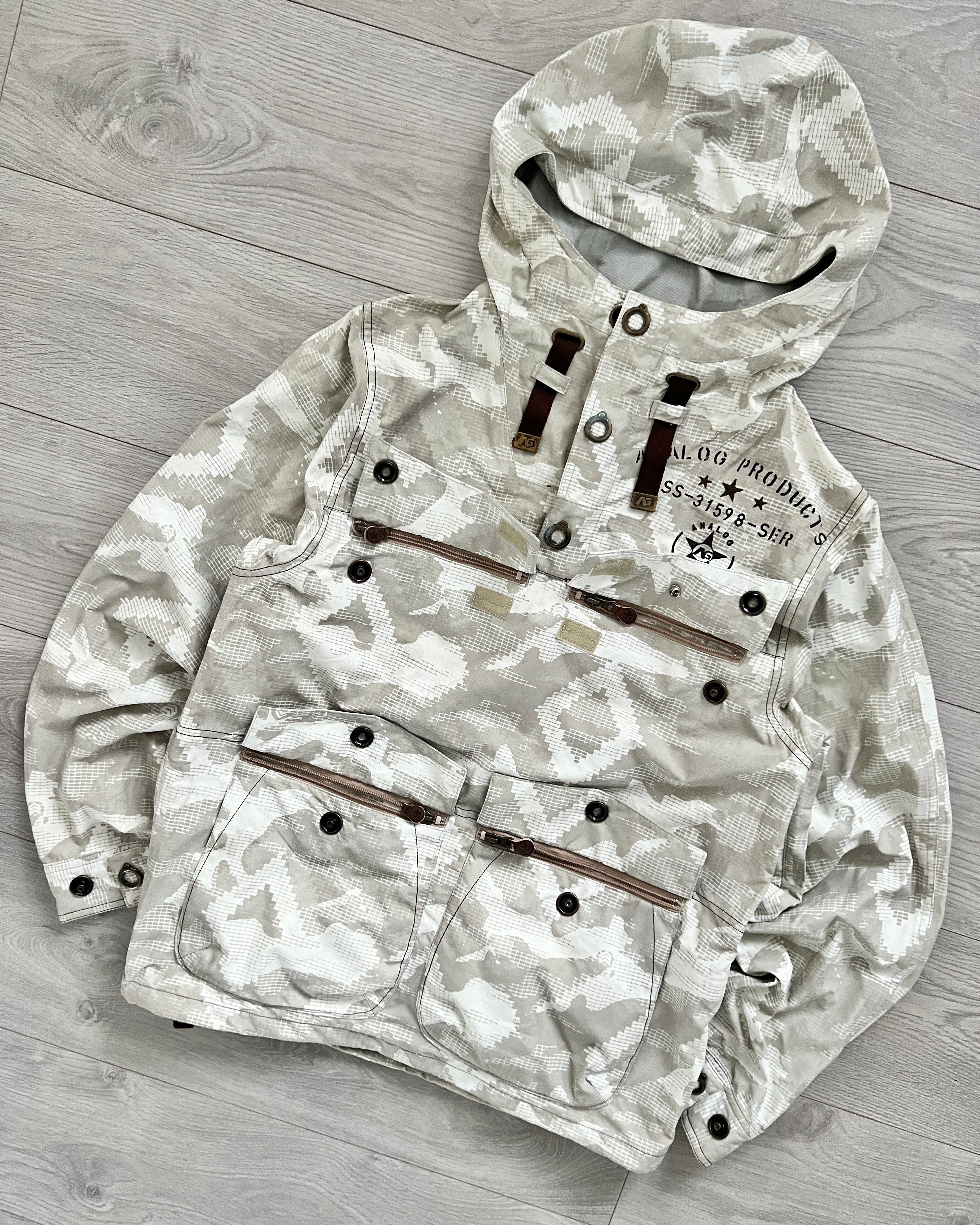Burton Analog FW2007 Waterproof Snow Camo 'Gasket' Jacket - Size S