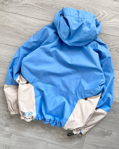 Salomon 00s Gore-Tex Baby Blue Two-Tone Insulated Jacket - Size S