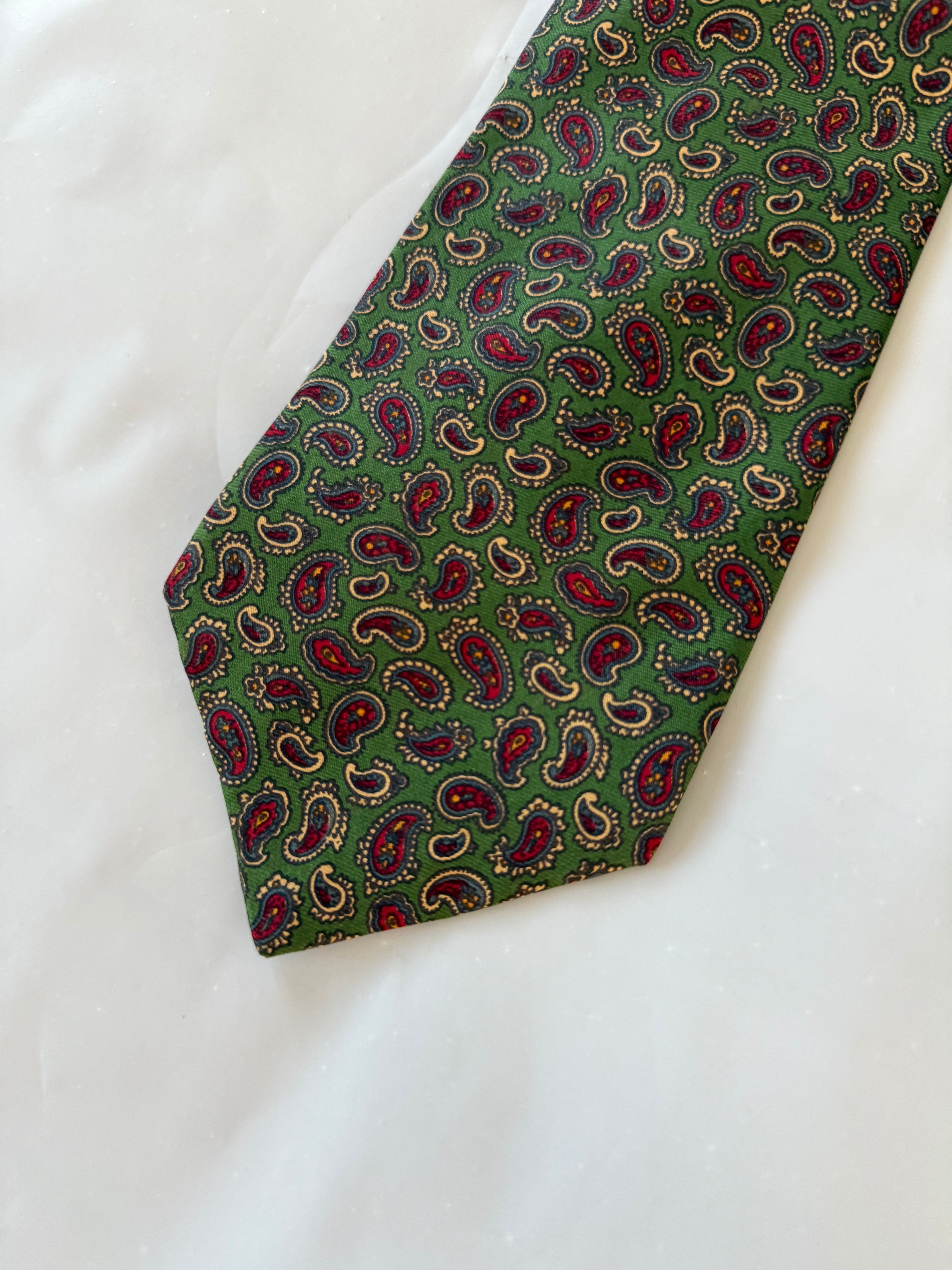 Hardy Aimes 1990s Silk Tie
