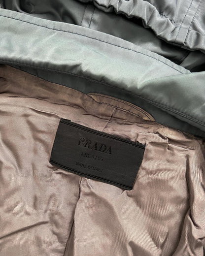 Prada Mainline 1998 Hooded Nylon Jacket - Size S