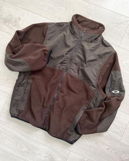 Oakley Software 00s Technical Panelled Fleece Jacket - Size XL