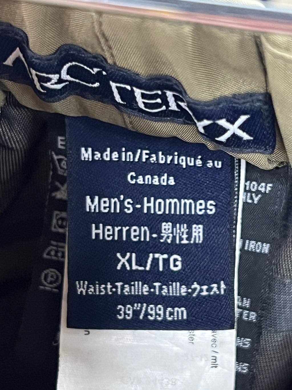 Arc'teryx LEAF Alpha Gen 1 Gore-Tex Pro Pants in Crocodile - Size XL