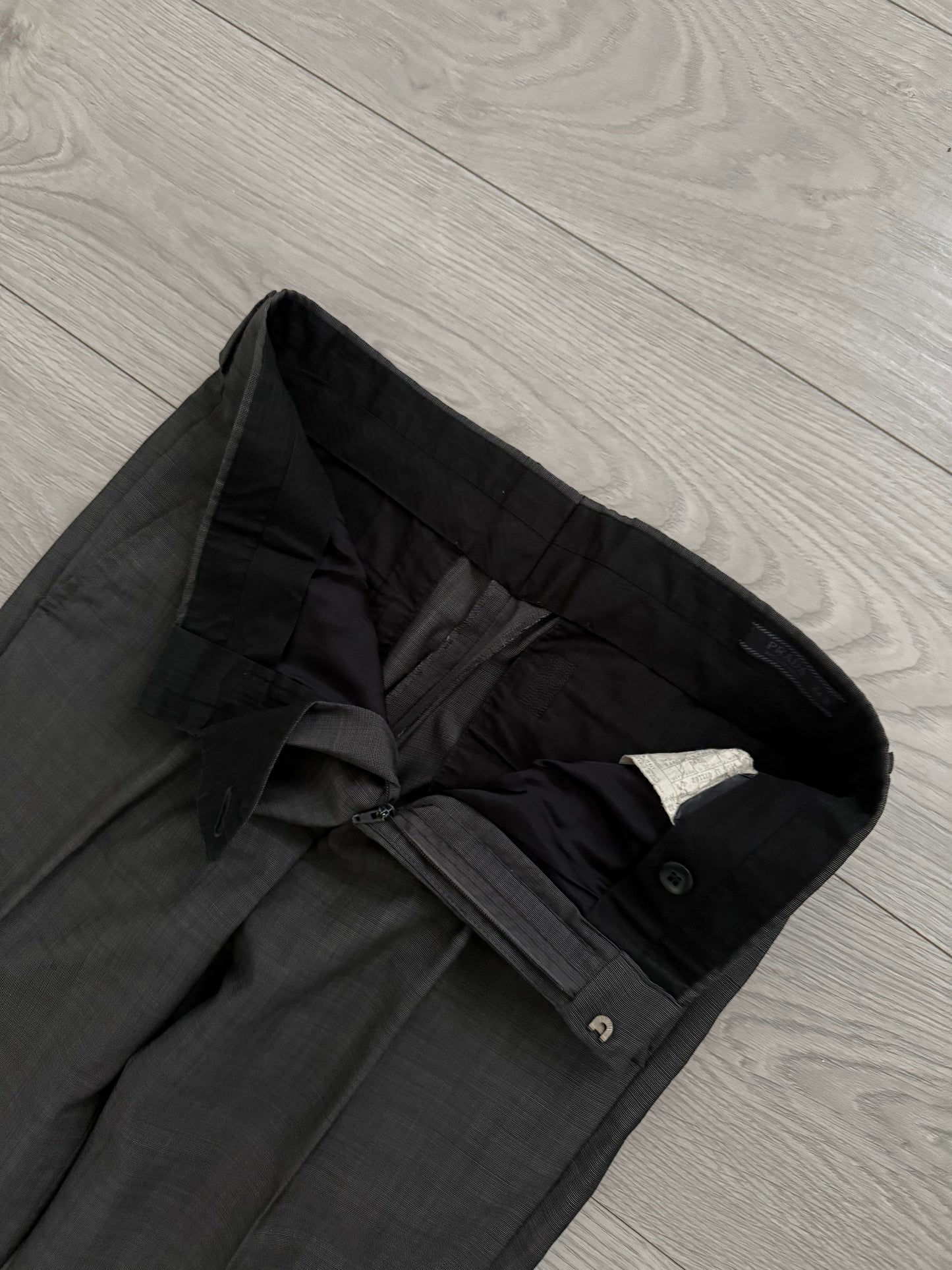 Prada 2003 Pure Virgin Wool Suit - Size S Jacket / 30" Waist