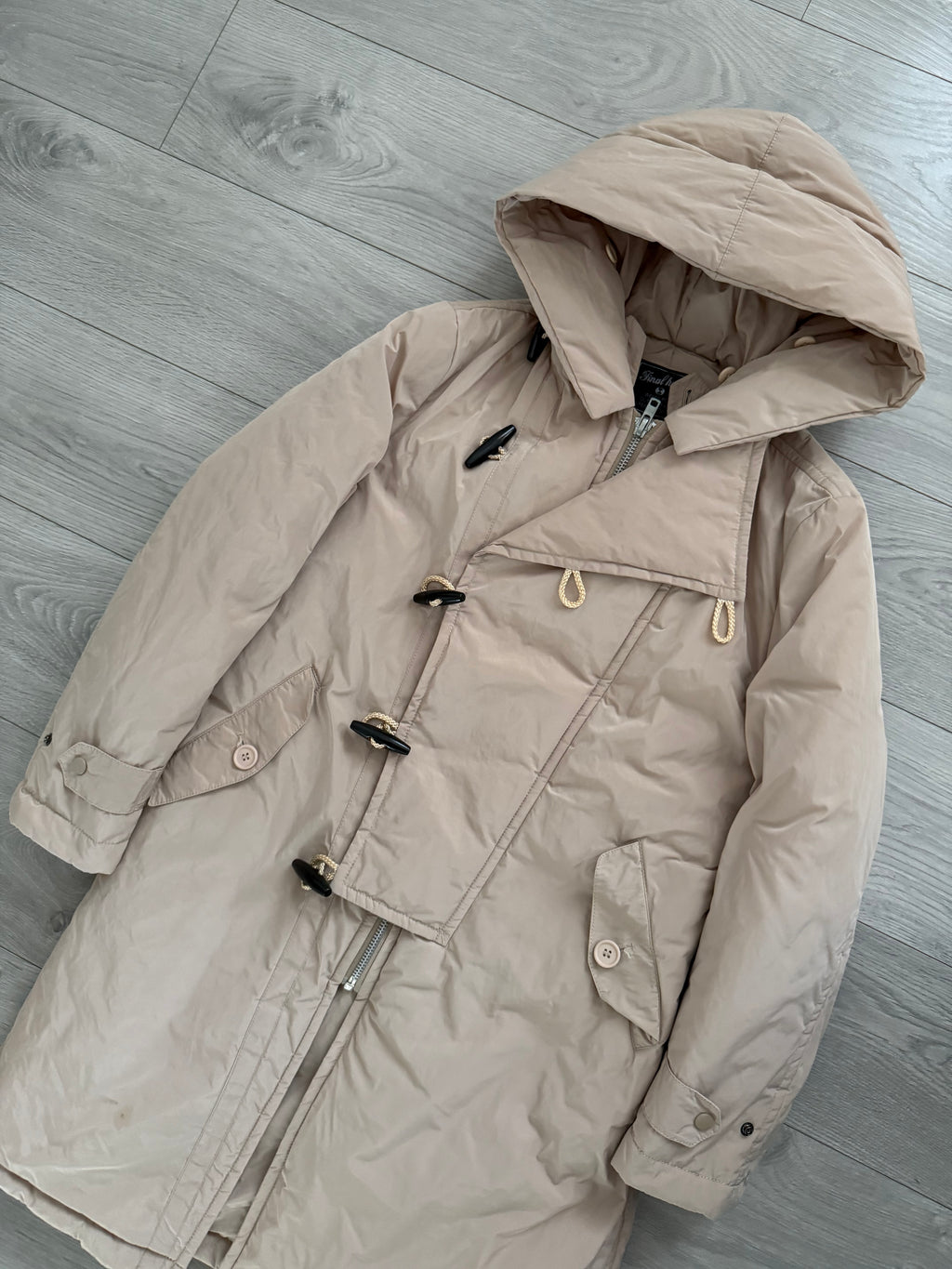 Final Home 1990s Insulated Padded Military Parka - Size M