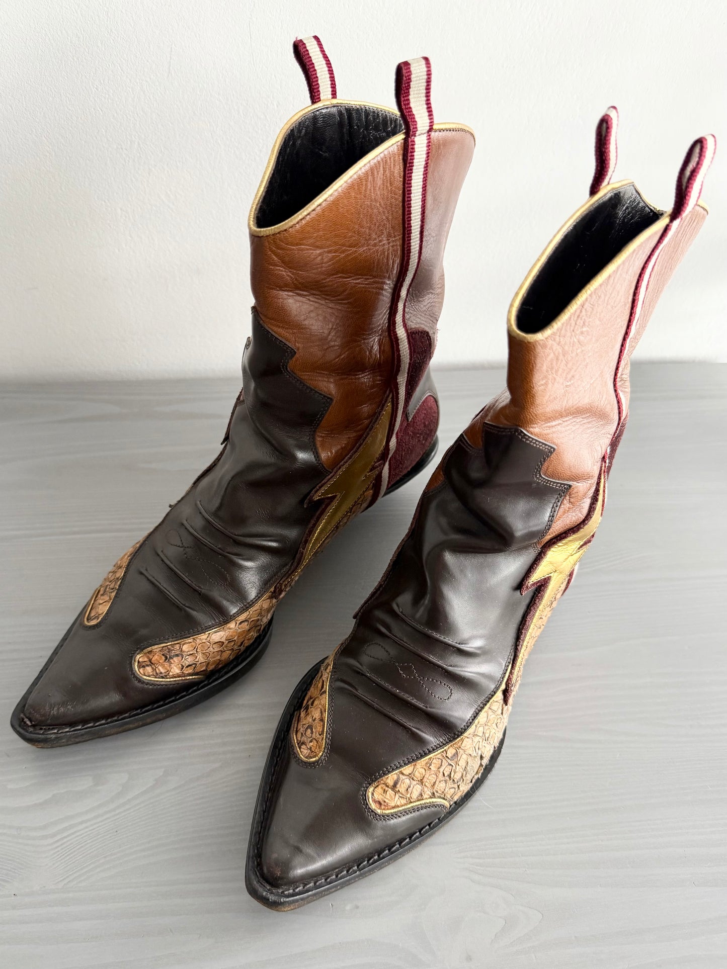 Miu Miu 2001 Vintage Cowboy Boots - Size EU36.5