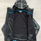 Salomon 00s Clima Pro Waterproof Softshell Grid Pattern Tech Jacket - Size S