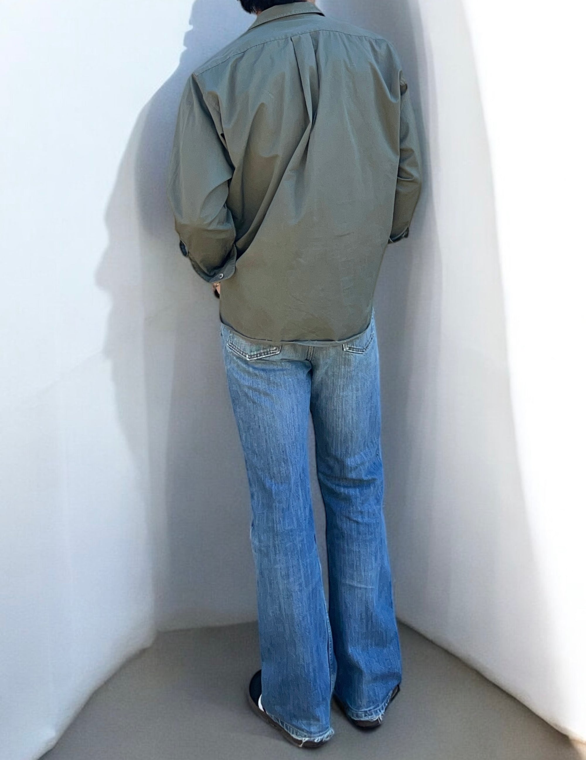 Comme Des Garcons Homme 1980s Military Cargo Relaxed Shirt - Size M