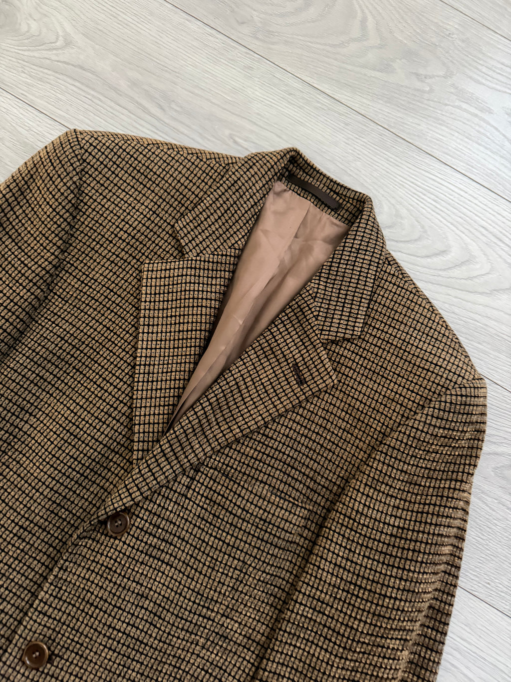 Hugo Boss 1980s 3B Textured Acrylic Wool Sport Jacket Blazer - Size M