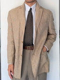 Hilton Armani 1990s Linen Silk 2B Handmade Sports Jacket Blazer - Size L