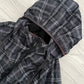 Final Home 1990s Multi-Layered Technical Fleece Lined Plaid Jacket - Size M