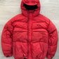 Oakley AW06 Goose Down Red Technical Puffer Jacket - Size M