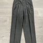 Yves Saint Laurent 1990s Double-Breasted Pleated Wool Suit - Size S Jacket / 30" Waist