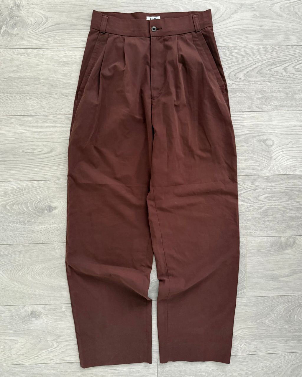 C.P. Company 1980s High Waisted Pleated Pants - Size 30