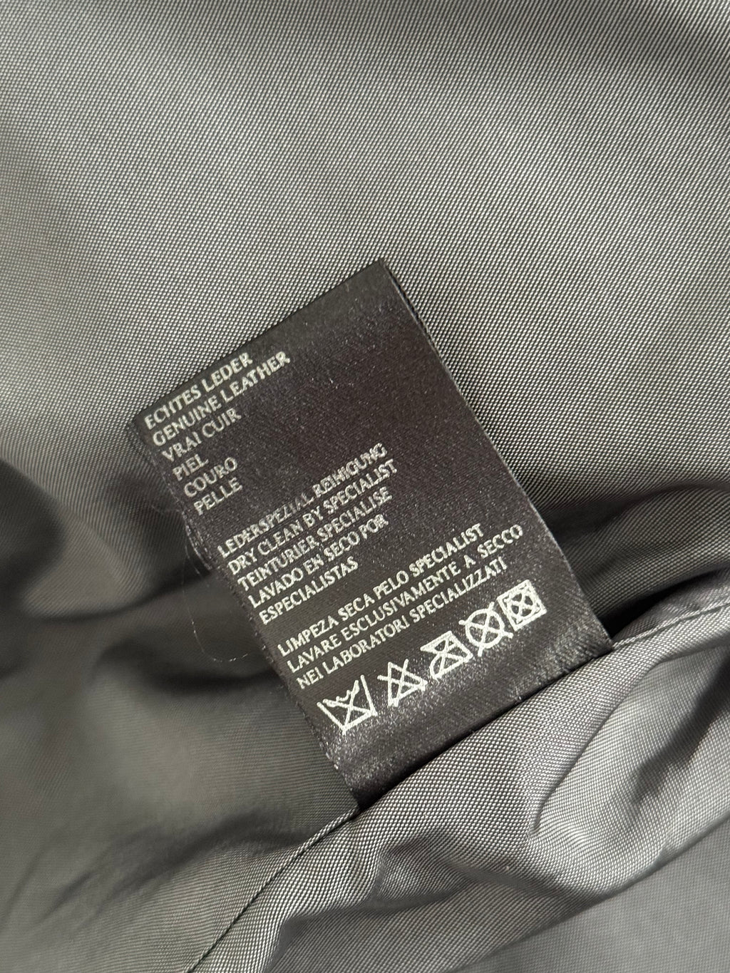 Armani 2000s Tobacco Brown Leather Western Jacket - Size XL