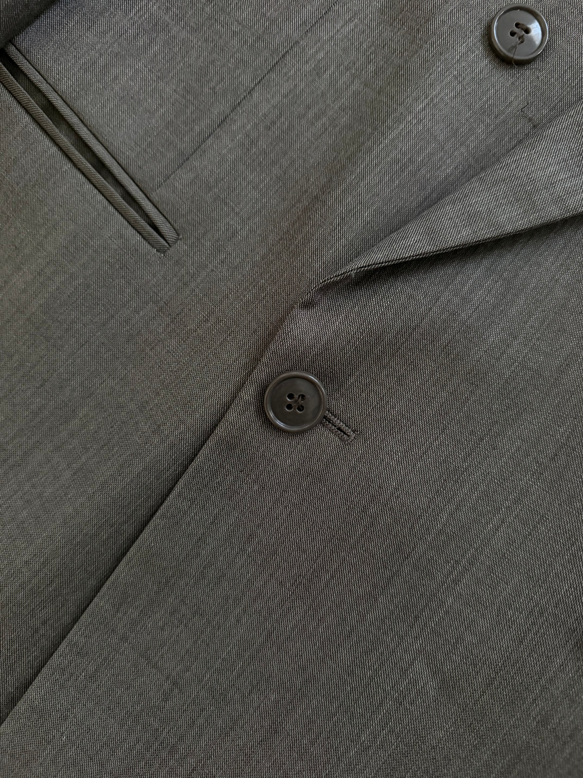 Giorgio Armani 1980s Peaked Lapel Double Breasted Wool Sport Jacket Blazer - Size XL