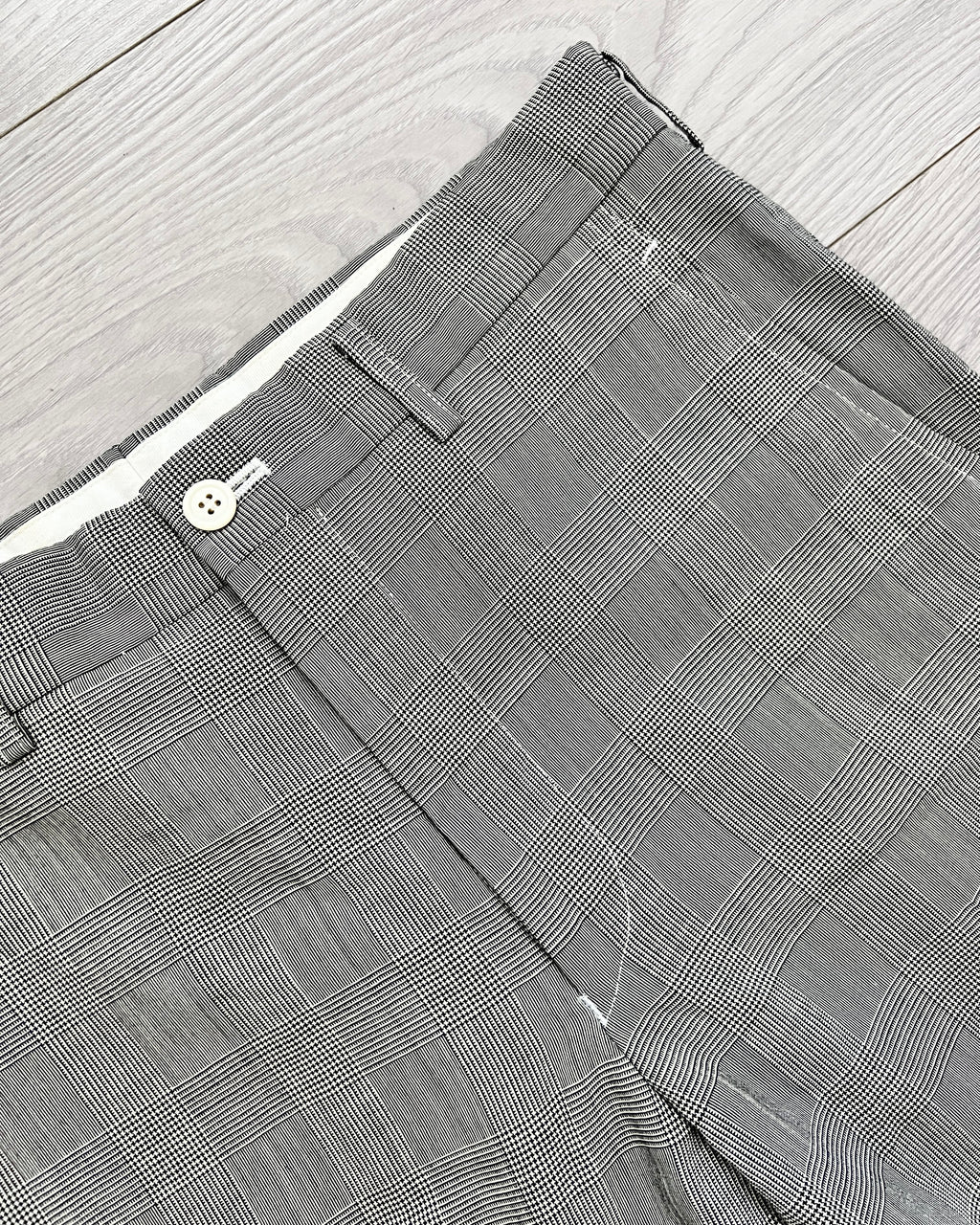 Comme Des Garcons Homme Plus SS2013 'Prince Of Wales' Check Trousers - Size 30