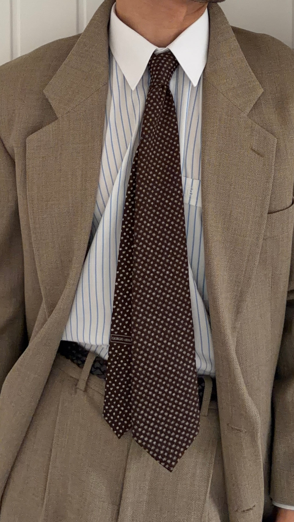 Giorgio Armani 1990s Silk Tie