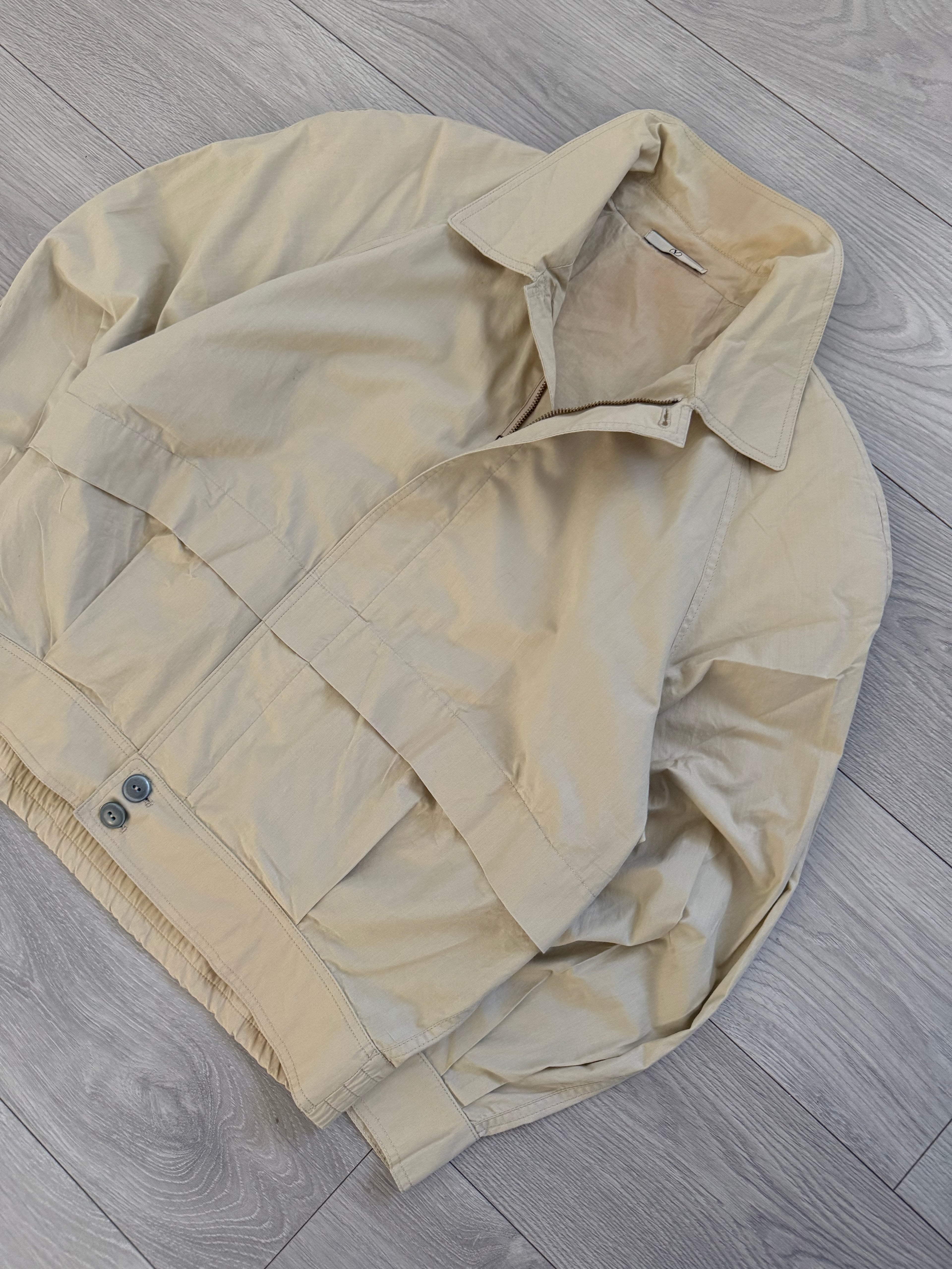 Valentino 1980s Zip Front Harrington Bomber Jacket - Size S