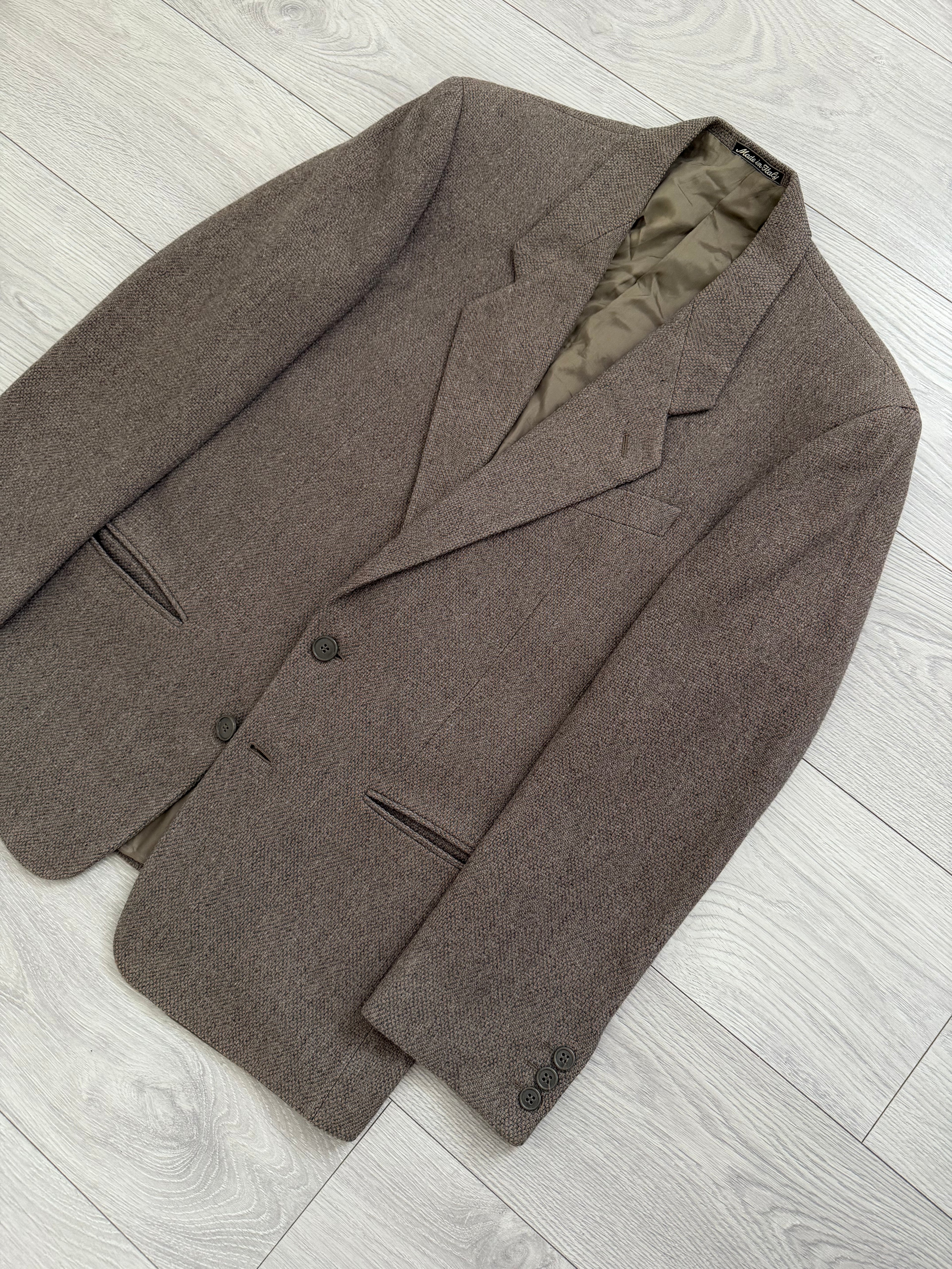 Giorgio Armani Mainline 1980s 2B Cashmere Wool Sport Jacket Blazer - Size M