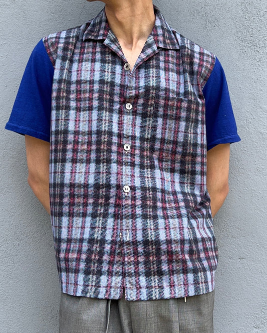 Comme Des Garcons Homme SS03' Check Box Shirt - Size M