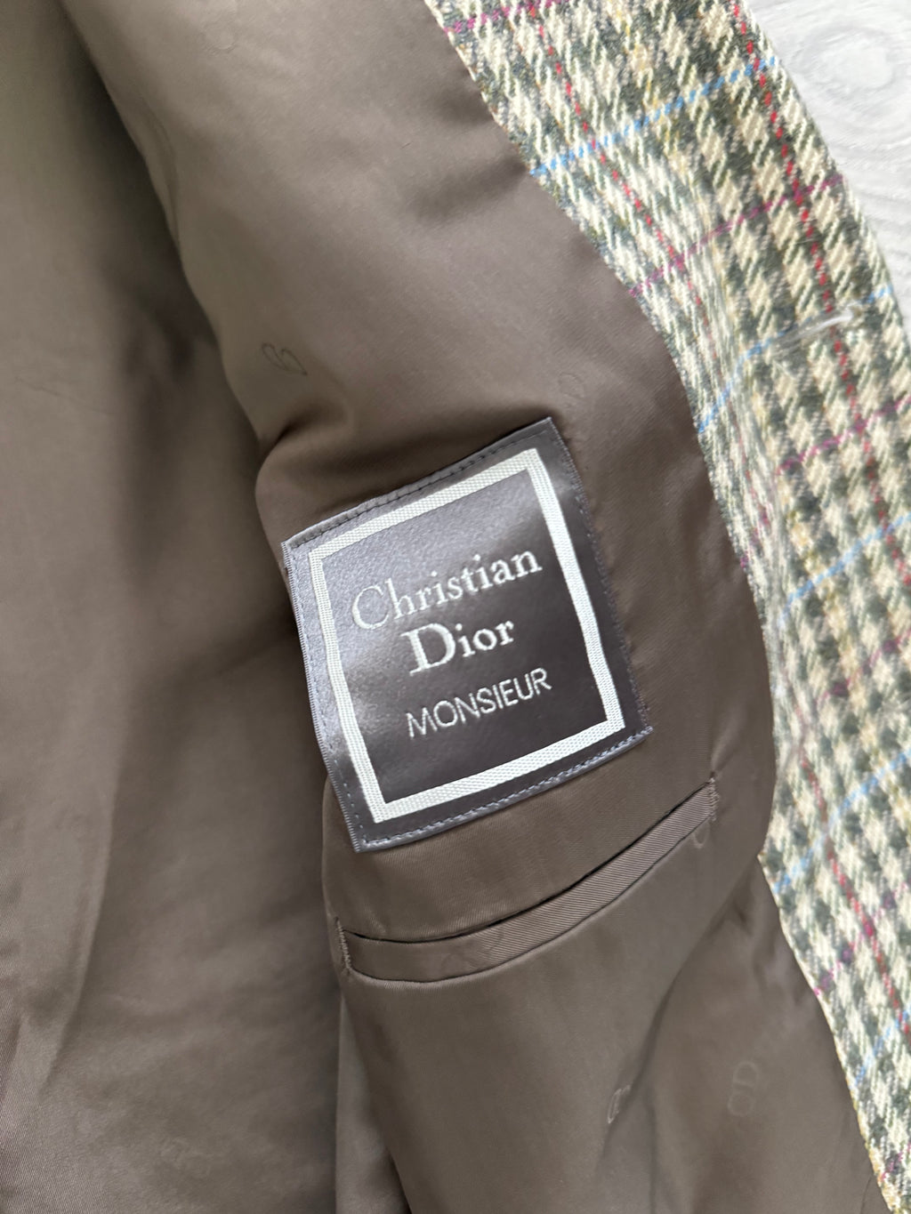 Christian Dior 1980s 2B Wool Sports Jacket Blazer - Size XS