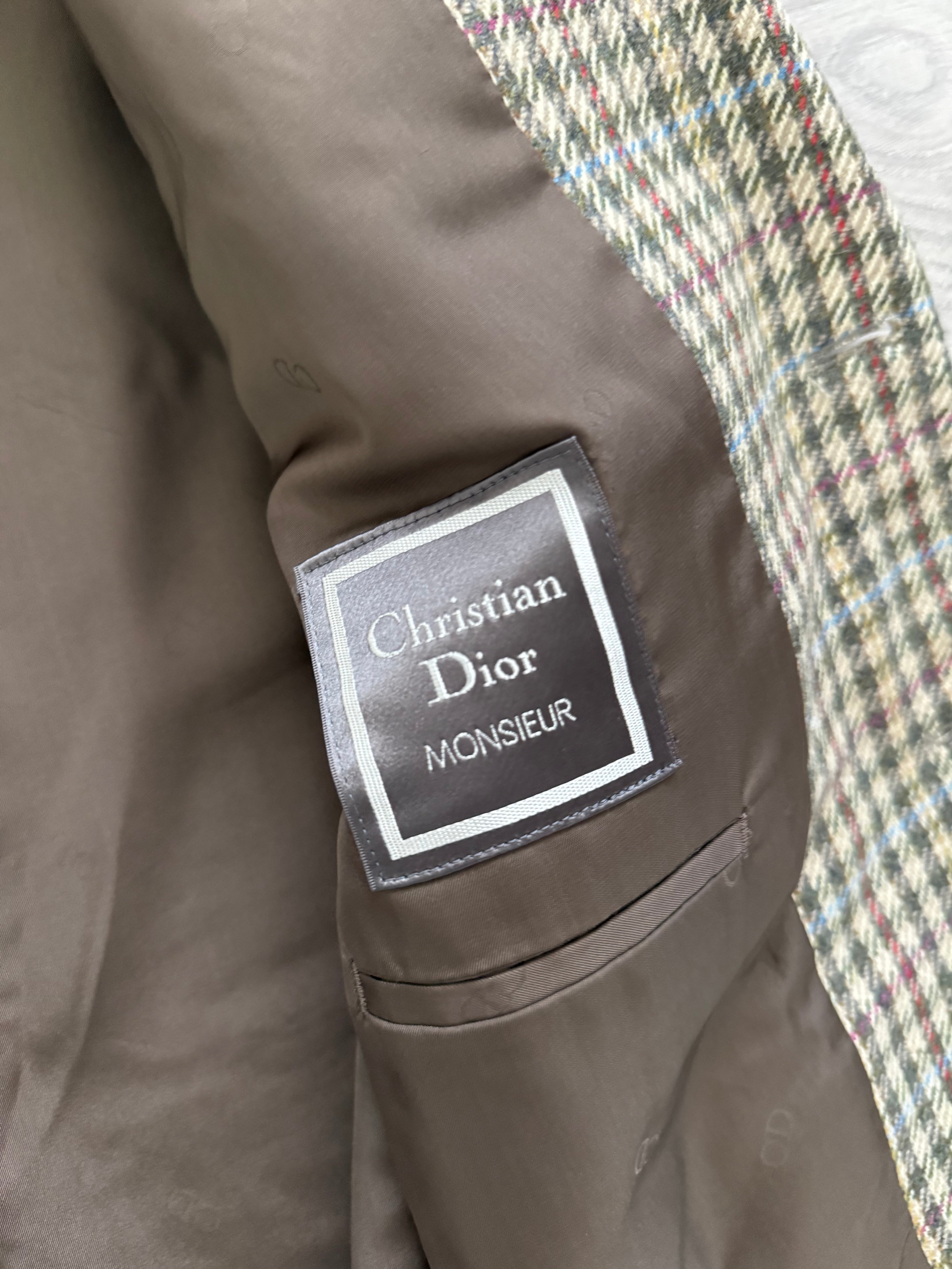 Christian Dior 1980s 2B Wool Sports Jacket Blazer - Size XS
