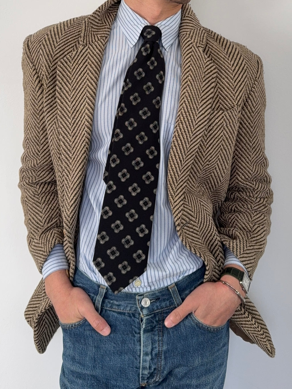 Giorgio Armani 1990s Silk Tie