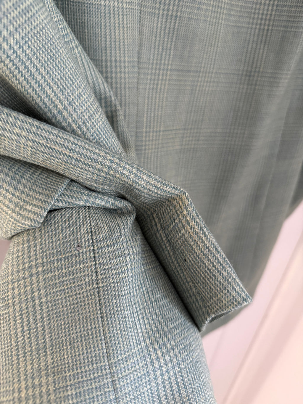 Hugo Boss 1980s 2B Teal Green Wool Sports Blazer Jacket - Size S
