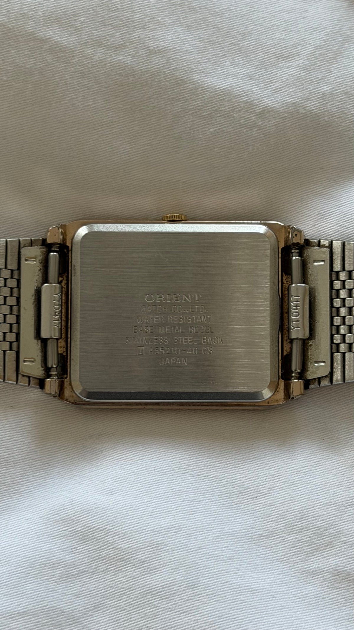 Orient 1990s Mesh Band Watch