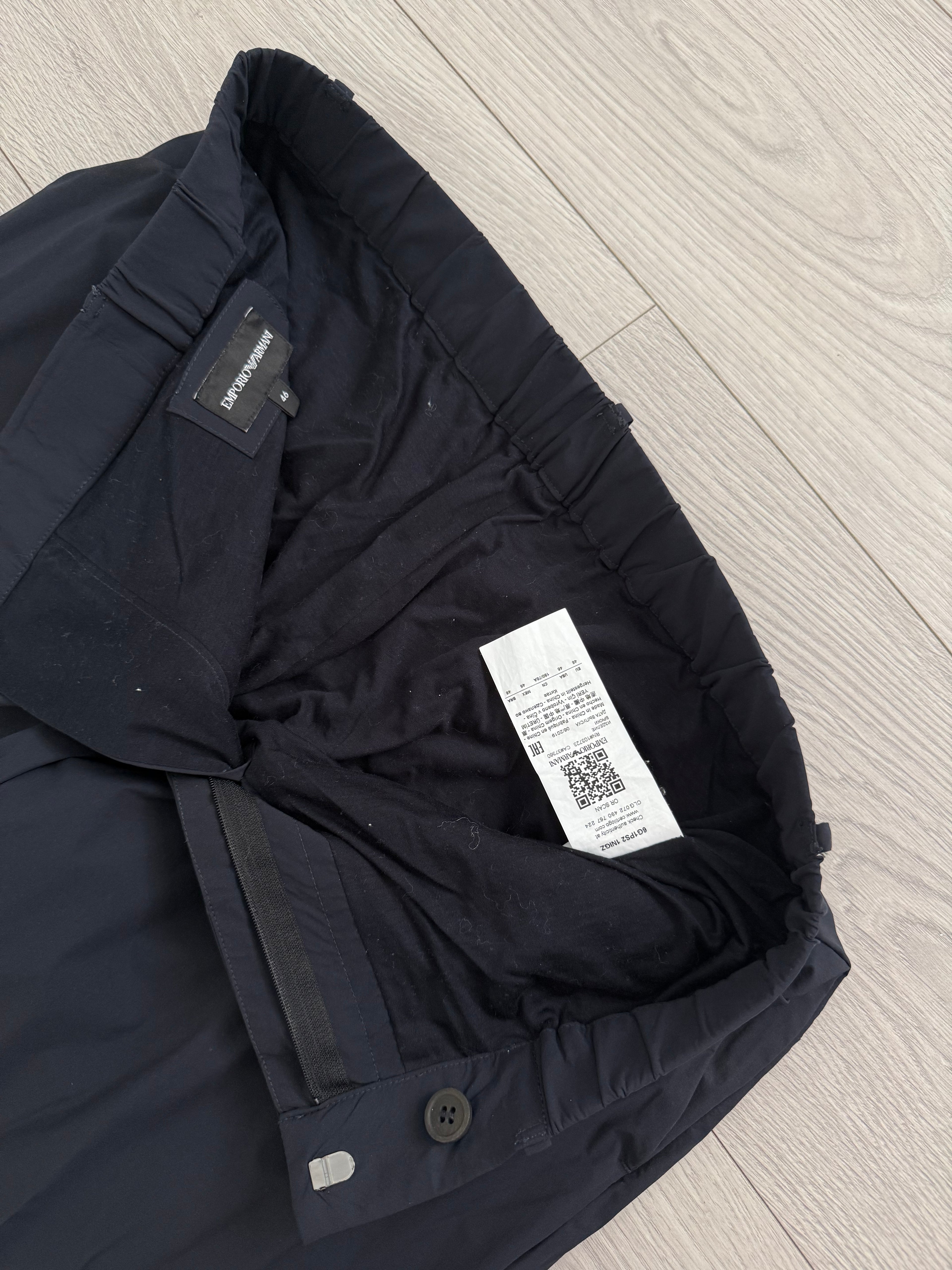 Emporio Armani Nylon Travel Suit - Size M Jacket / 32" Waist