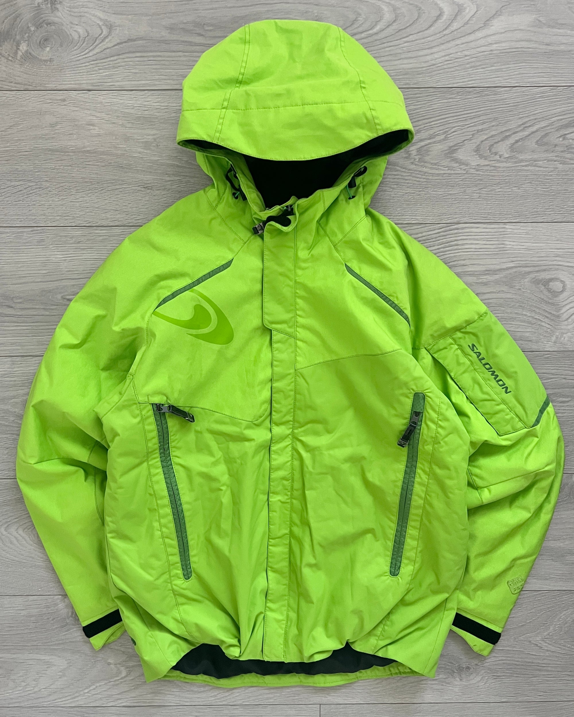 Salomon 00s Waterproof Technical Jacket & Pants Set - Size L Jacket / 34" Waist